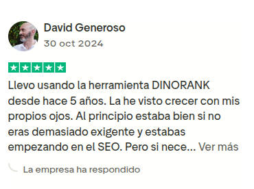 DinoRANK Opiniones 2025 🦖 ¿Vale la pena esta herramienta SEO o hay mejores opciones? Opinión real de David Generoso sobre DinoRANK tras 5 años de uso