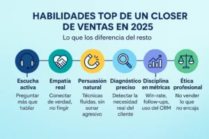 Closer de Ventas en 2025: la verdad sobre el sueldo, el futuro y cómo empezar