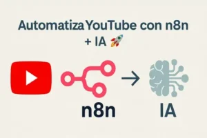 Cómo automatizar YouTube con n8n e Inteligencia Artificial (paso a paso real)