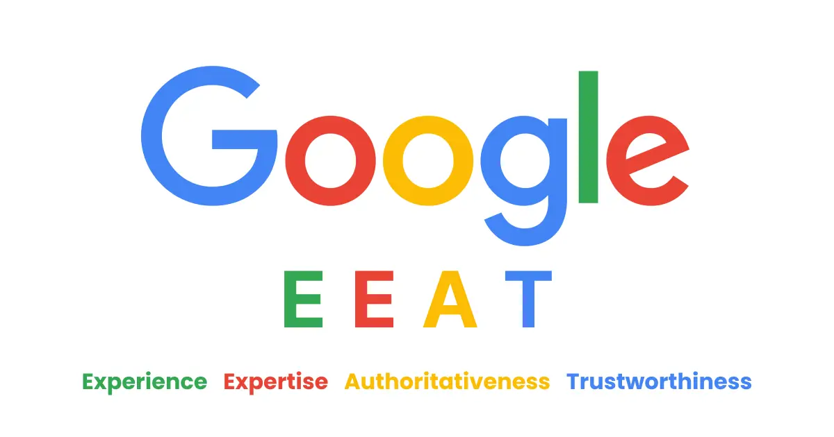 Gráfico de EEAT Google explicado visualmente 