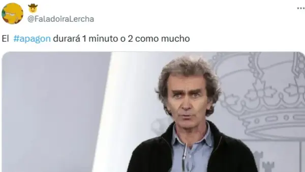 La paradoja de la Inteligencia Artificial: ¿nos hará más libres o más esclavos del trabajo? Meme sobre el apagón en España con Fernando Simón, usado como ejemplo humorístico en el artículo sobre la paradoja de la Inteligencia Artificial