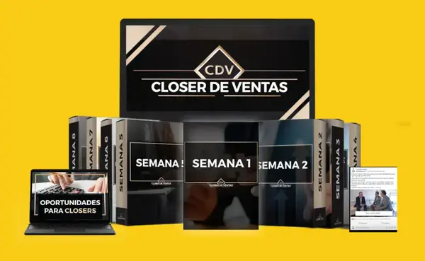 Closer de Ventas de Alfonso y Christian: opiniones reales tras analizar el curso Material y módulos del curso Closer de Ventas de Alfonso y Christian
