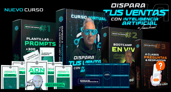 Dispara tus ventas con inteligencia artificial opiniones: análisis honesto del curso y para quién merece la pena en 2026. Curso Dispara tus ventas con IA opiniones de Jürgen Klaric