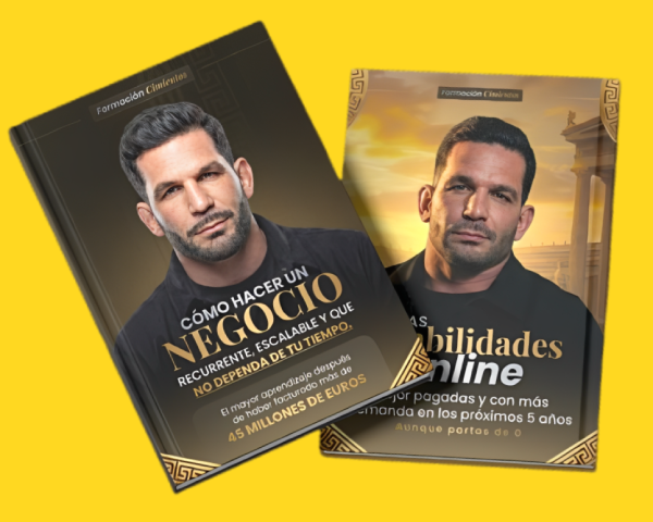 Dos PDFs de regalo al registrarte en Cimientos: hoja de ruta para montar un negocio desde cero y guía de habilidades digitales con más demanda