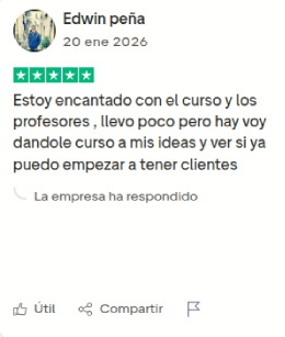 Opinión alumno Revolutia inteligencia artificial aplicada a negocio